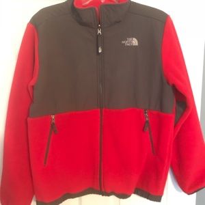 Red North Face Jacket
